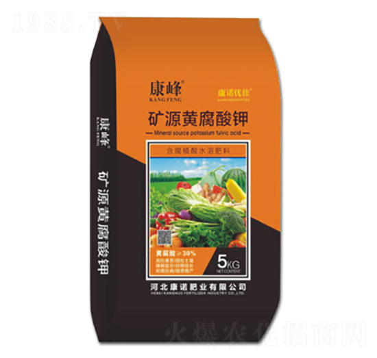 礦源黃腐酸鉀-康峰-康諾肥業(yè)