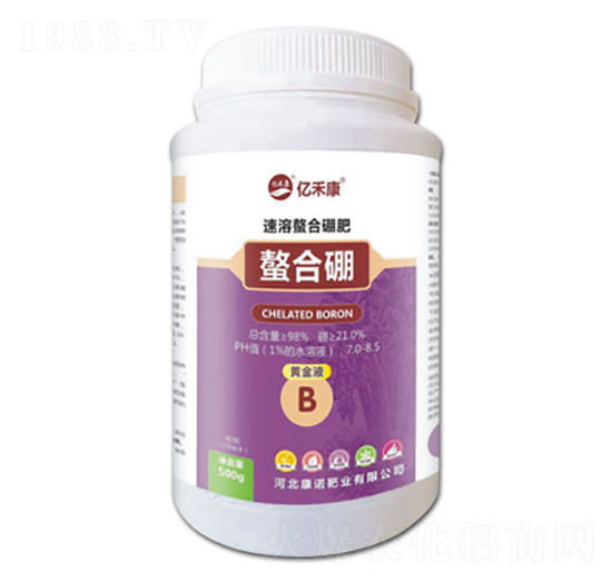速溶螯合硼肥-億禾康-康諾肥業(yè)