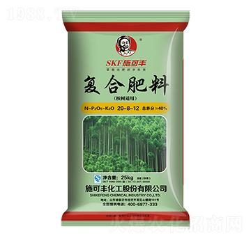 桉樹適用復(fù)合肥料20-8-12-施可豐